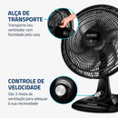 Ventilador de Mesa 40cm Super Power Mondial 140W