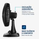 Ventilador de Mesa 40cm Super Power Mondial 140W